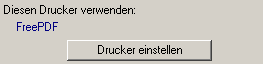 2. Drucker einstellen