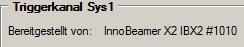 1. Informationen über Triggerkanal