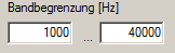 1. Bandpassfilter