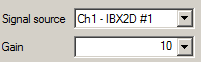 1. Signal input