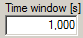5. Time window