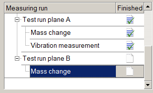 1. Mass change selected