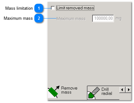 Removing mass