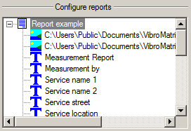 1. Configure reports