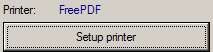 2. Printer setup