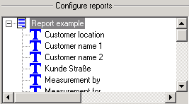 1. Configure reports