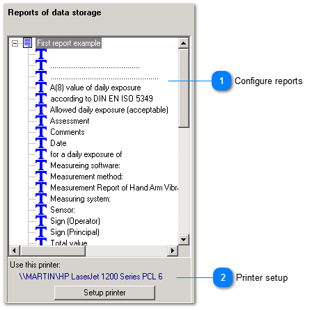 Report templates