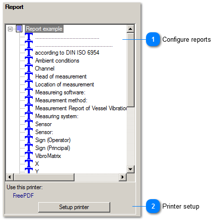 Report templates