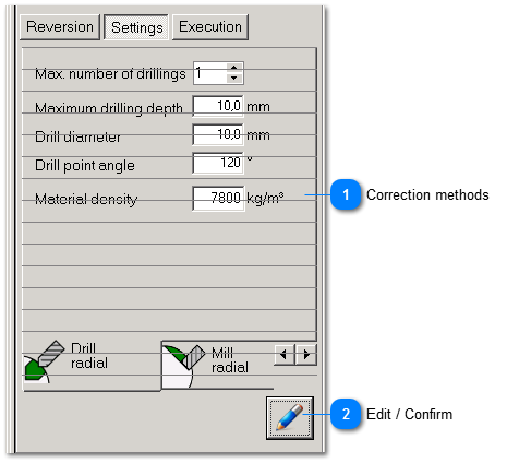 Selecting correction methods