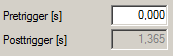 4. Pretrigger and posttrigger